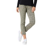 Timezone 7/8 Damenjeans Slim NaliTZ olive paisley Grün 31