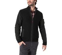 Timezone Cardigan in Schwarz - Größe 3XL | Herren Pullover Cardigans