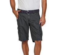 Timezone Cargo Shorts Herren mit Gürtel Regular Fit MaguireTZ Kurze Hosen Cargoshorts Sommer 100% Baumwolle, Größe:36, Farbe:Dark Ink Blue (3929)