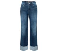 Timezone - Comfort CoraTZ Womenshape dark blue wash - Gr. - 31/32