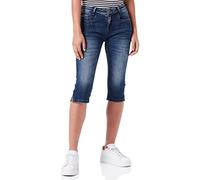 Timezone Damen 3/4 Slim DashniTZ 3 4, Metal Blue Wash, 29W EU