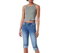 Timezone Damen 3/4 Slim TaliTZ 3 4, Mountain Blue Wash, 26W EU