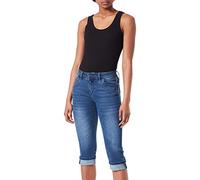 Timezone Damen 3/4 Slim TaliTZ 3 4, Rich Royal Blue Wash, 26W EU