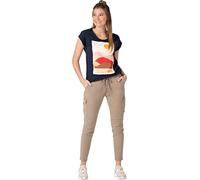 Timezone Damen 7/8 Slim MalikaTZ 7 8, Grey Beige, 28W EU