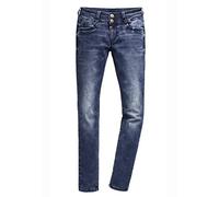 Timezone Damen EnyaTZ Slim Jeans, Blau (White Aged Wash 3201), W29/L34