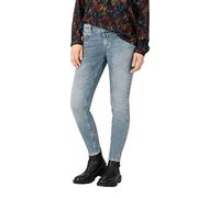 Timezone Damen Jeans SLIM ENAYTZ - Slim Fit - Blau - Mineral Grey Wash W25-W33, Größe:26W / 32L, Farbvariante:Mineral Grey Wash 8678