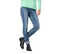 Timezone Damen Jeans Slim ENAYTZ WOMANSHAPE - Slim Fit - High Waist - Blau, Größe:31W / 30L, Farbe:3805-3532 Mid Blue Wash