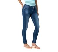 Timezone Damen Jeans Tight SANYATZ - Tight Fit - Blau - Brisk Blue Wash W26-W33, Größe:27W / 32L, Farbe:Brisk Blue Wash 3838