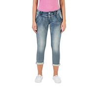 Timezone Damen Nalitz Slim Jeans, Blau (Aqua Blue wash 3039), W31