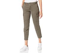 Timezone Damen Regular Caritz 7/8 Freizeithose, Grey Olive, 31W EU