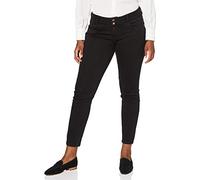 Slim-fit-Jeans TIMEZONE "Slim EnyaTZ" Gr. 33, Länge 34, schwarz Damen Jeans 5-Pocket-Jeans Röhrenjeans (34262447-33)