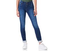 Timezone Damen Slim EnyaTZ Womenshape, Intense Blue Wash, 30W / 34L EU