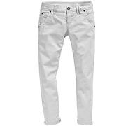 Timezone Damen Slim NALI Hose, Weiß (Pure 0100), W25(25)