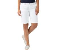 Timezone Damen Slim Nalitz Shorts, Weiß (Pure White 0100), W27(Herstellergröße:27)