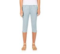 Timezone Damen Slim Salometz 3/4 Shorts,per Pack Beige (Dove Grey 2030),W29(Herstellergröße:29)