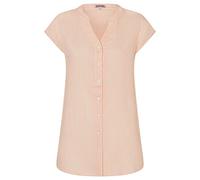 Timezone Damen Striped Shotsleeve Blouse Bluse, Vertical Melon Stripe, XXL