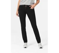 Timezone Damen Slim EnyaTZ Jeans, clean Black wash, 27/32