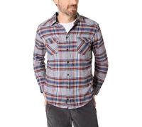 Timezone Hemd in Grau - Größe M | Herren Plussize