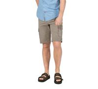 Timezone Herren Cargo Bermuda Shorts Regular RYKERTZ Short Mid Waist Regular Fit, Größe:W 34, Farbe:1202-2028 Washed Beige