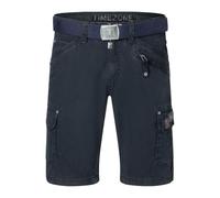 Timezone Herren Cargo Bermuda Shorts Regular RYKERTZ Short Mid Waist Regular Fit, Größe:W 38, Farbe:1202-30056 Washed Ink Blue