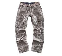 TIMEZONE Herren Cargo Hose Ben TZ Regular 4175 grün Worker Hose W34/L32