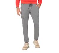 TIMEZONE Herren Cargo Hose REGULAR BROOKLYNTZ - Regular Fit - Grau - Charcoal Grey