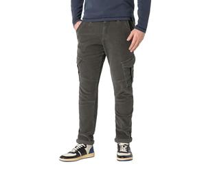 Timezone Herren Cargo Hose Regular NIKLASTZ - Regular Fit - Grau Blau Grün Braun, Größe:32W / 34L, Farbe:Volcanic Green 4710