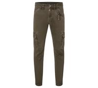 Cargohose TIMEZONE "Regular RogerTZ" Gr. 36, Länge 32, grün Herren Hosen 5-Pocket-Hose 5-Pocket-Hosen (89089666-36)