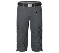 Timezone Herren Cargo Shorts mit Gürtel und Mehrfach-Taschen Design