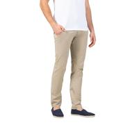 Timezone Herren Chino Hose Slim JANNOTZ Mid Waist Slim Fit -Blau Beige Grau Grün, Größe:31W / 32L, Farbe:1215-2335 Beige Minimal