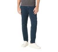Timezone Herren Chino Hose Slim JANNOTZ - Slim Fit - Braun Grau Grün Baumwolle, Größe:38W / 32L, Farbe:Blue Minimal 3695