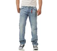 Timezone Herren Jeans 27-10048 Coast Regular heaven blue wash 30/34