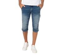 TIMEZONE - One length MenRegular ConnorTZ 3/4 blue stonewashed Denim - Gr. - 40