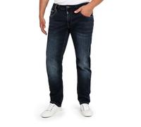 Timezone Herren Jeans Regular GerritTZ - Regular Fit - Blau - Indigo Rough Wash W 38 L 32, Indigo Rough Wash (3200)