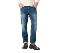 Timezone Herren Jeans Regular JACKTZ - Regular Fit - Mid Waist - Blau, Größe:31W / 32L, Farbe:3560-3707 Vintage Indigo Wash