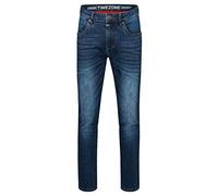Timezone Herren Jeans ScottTZ - Slim Fit - Blau - Eclipse Blue Wash W28-W40 Stretchjeans 74% Baumwolle, Größe:32W / 36L, Farbvariante:Eclipse Blue Wash (3466)