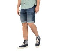 Timezone Herren Jeans Shorts Regular JACKYTZ Short Mid Waist Regular Fit Blau, Größe:W 30, Farbe:3058-3904 Vintage Blue Wash