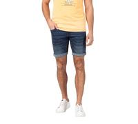 Timezone Herren Jeans Shorts Slim SCOTTYTZ Short - Mid Waist - Slim Fit W29-W40, Größe:W 34, Farbe:3444-30049 Rough Navy Wash