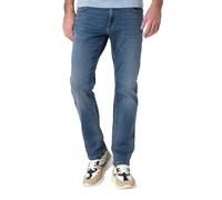 Timezone Herren Jeans Slim EDUARDOTZ - Slim Fit - Blau - Posh Blue Wash Stretch, Größe:33W / 32L, Farbe:Posh Blue Wash 30052