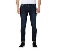Timezone Herrenjeans Slim SCOTTTZ – Mid Waist Slim Fit – Dunkelblau – W29 L32