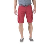 Timezone Herren Loose Maguire incl. Belt Shorts, Rot (Chilli Red 5045), W32