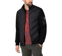 Timezone Herren Nylon Front Jacket, Black, XL