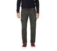 Timezone Herren Regular Ben Cargo Hose, Grün (Tank Green 4046), 31W / 32L EU
