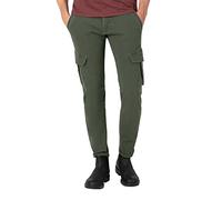 Timezone Herren Regular NiklasTZ Freizeithose, Tank Green, 33/32