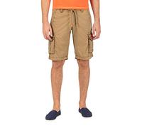 Timezone Herren Regular Rykertz Shorts, per Pack Braun (Tobacco Brown 6400), W33(Herstellergröße: 33)