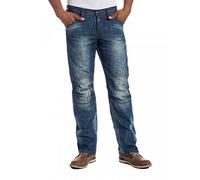 Timezone Herren Relaxed Jeans CesareTZ, Gr. W36/L32, Blau (blue surface wash 3775)