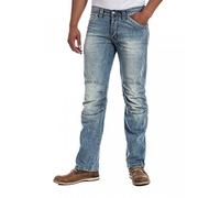 Timezone Herren Relaxed Jeanshose CesareTZ, Gr. W33/L34, Blau (lightblue Water 3630)