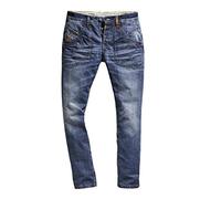 Timezone Herren Relaxed Jeanshose ClaymoreTZ, Gr. W31/L34, Blau (vintage wash 3009)