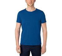 Timezone Herren Ripped Basic T-Shirt, Electric Blue, S