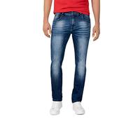 Timezone Herren Slim EduardoTZ, White Scrub Wash, 29W / 32L EU